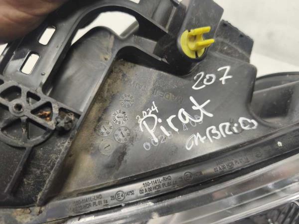 PHARE GAUCHE PEUGEOT 207/207CC - Vue 3